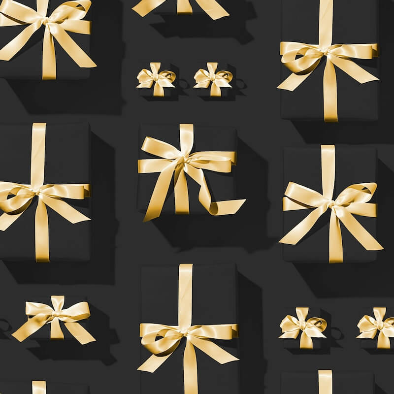 Gardening Gifts for Men Black and Gold