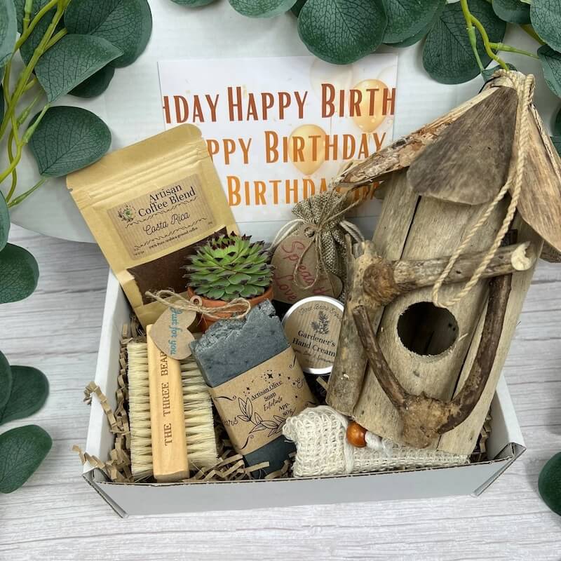 Personalised Men's Gardeners Hand Care Gift Box