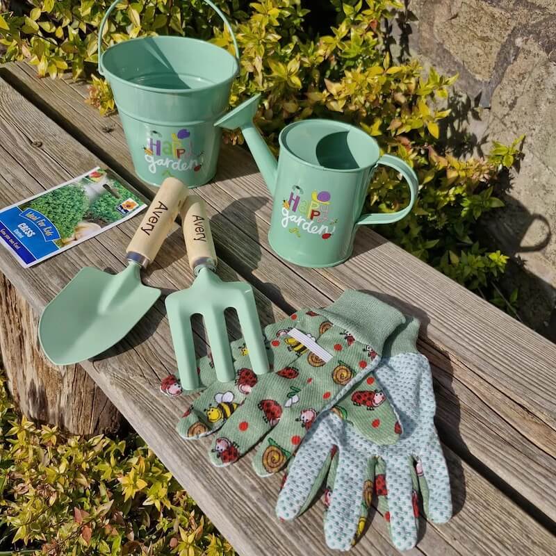 Children's Personalised Gardening Set